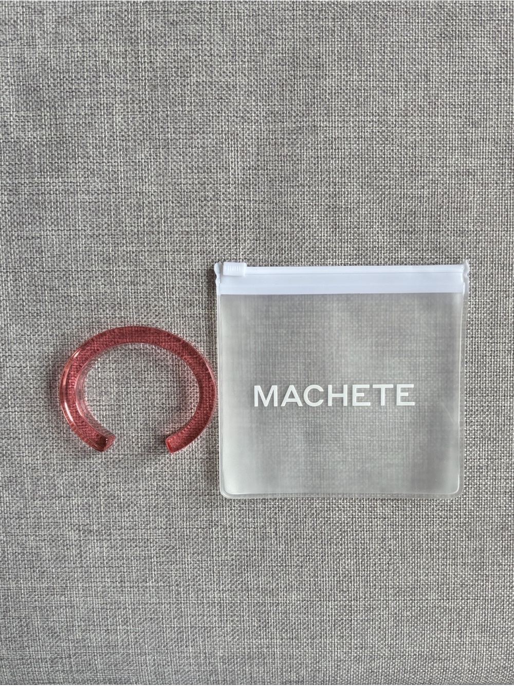 Machete Architect Cuff in Blush Peony
